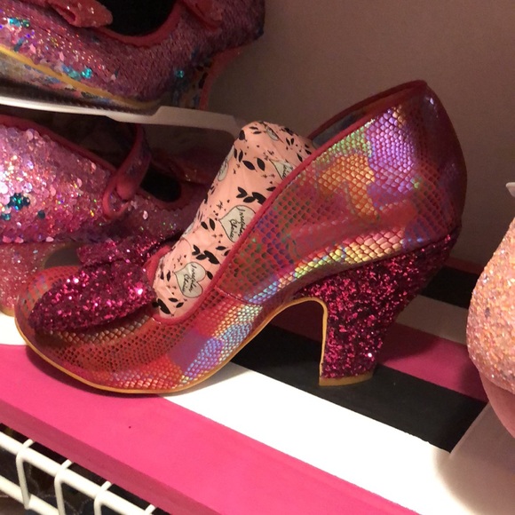 Irregular Choice Pink Nick of Time - Picture 4 of 7